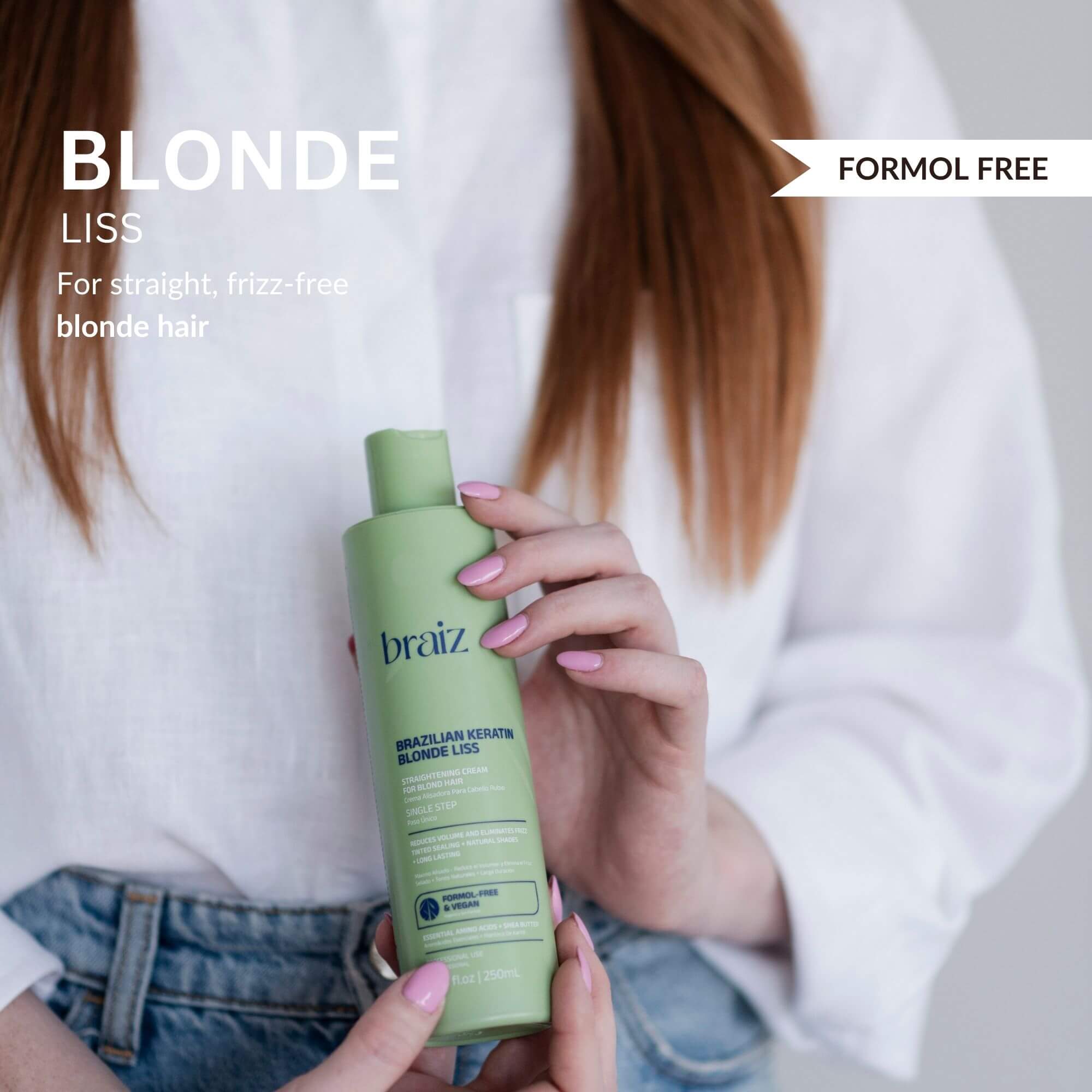 Brazilian Keratin Blonde Liss Braiz 250ml
